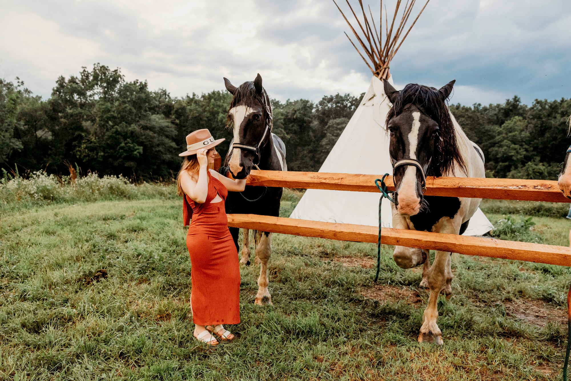 Corporate retreat at Blue Iris Farm